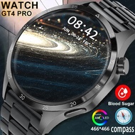 2024ใหม่นาฬิกาสมาร์ทวอทช์ NFC สำหรับผู้ชายหน้าจอ4 Pro AMOLED HD นาฬิกาออกกำลังกายกีฬา GPS IP68โทร BT HD นาฬิกาอัจฉริยะกันน้ำ