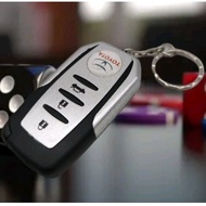 Windproof Flame Lighter With Keychain /Api bara