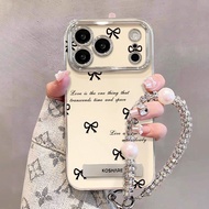 Iphone 17 pro max Bow Suitable for Apple 17 Phone Case Shock-resistant iPhone17Pro Women Air New Sty