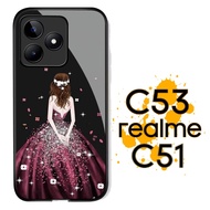 Realme C53 Case Glass Case Realme C51 [A02]