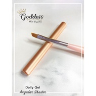 DOLLY GEL ANGULAR SHADER BRUSH FLAT NAILART BRUSH FRENCH NAIL NAIL BRUSH DOLLY ANGULAR SHADER