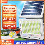 【READY STOCK】Lampu solar light outdoor lighting 45000W Solar Spotlight   IP67 Waterproof solar led S