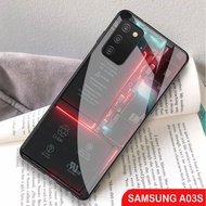 [H07] Samsung A03S Glass Softcase, Samsung A03S CASE, Samsung A03S SOFTCASE, COOL Samsung A03S CASE