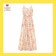 OHAYO ICE TSU Kloset & Etcetera Summer Melt Dress เดรสยาวสายเดี่ยว ผ้าพิมพ์ลาย