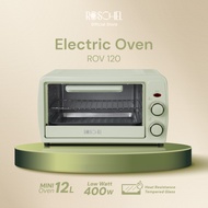 Roschel Electric Oven Kapasitas 12 L 12L 12-L Mini Oven Mini Low Watt 400 W Hemat Listrik Pemanas Ga