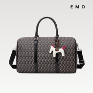 EMO Duffel Travel Bag Hand Carry Female Large-Capacity Short-Distance Travel Business Trip Shoulder 