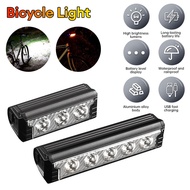 Bike Light Front Bike Light 6600mah Waterproof Flashlight Usb Rechargeable Mountain Bike Light Accessories