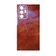 Samsung note 20 ultra genuine cowhide leather stickers high quality