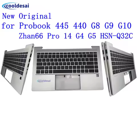 New US Keyboard for HP Probook 445 440 G8 440 G9 440 G10 Zhan66 Pro 14 G4 G5 HSN-Q32C Laptop Palmres