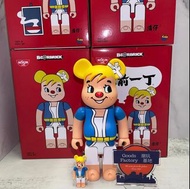 Overseas Shipping OK bearbrick nissin 100% & 400% 日清 清仔 ching chai nissin noodles 杯麵 公仔麵 出前一丁 be@rbr