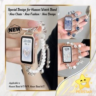 Chain Design Special for Huawei Band 6 / Band 7 / Band 8 / Band 9 & Honor Band 6 / Band 7 Pearl Desi