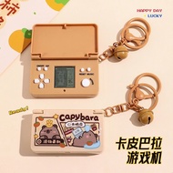 【Ready stock】Creative Couple Kapibara Cartoon Game Console Keychain Pendant Children's Schoolbag Toy