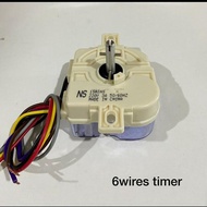 Best selling 6-wire washing timer 6-wire 15 minute wash timer/ SALE