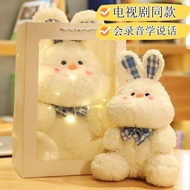 When I fly towards you with the style of Hagrid rabbit doll Ragdoll Gifts for Girls Pillow I fly tow