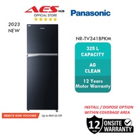 2023 NEW Panasonic Refrigerator Inverter 325L Fridge 2 Door Peti Ais 2 Pintu Peti Sejuk 2 Pintu Murah 冰箱 NR-TV341BPKM