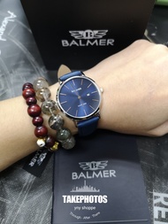 New arrival couple watch.100% original Balmer 8143G couple leather casual quartz watch.water resista