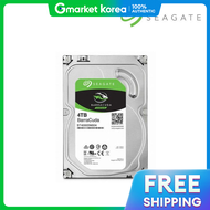 Seagate | ฮาร์ดดิสก์ Seagate Barracuda ST4000DM004 สำหรับคอมพิวเตอร์ตั้งโต๊ะ ความจุ 4TB +ของแท้+