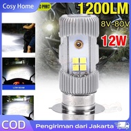 Super Bright Motorcycle LED Light H6 M5 P15D Motorcycle Headlight Bulb Led Canbus 12V Super Bright L