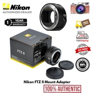 Nikon FTZ II Mount Adapter original (1 years warranty) Nikon F lens to Nikon Z-mount Camera