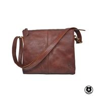 Bernie Leather Adara Brown Women's Genuine Leather Bag