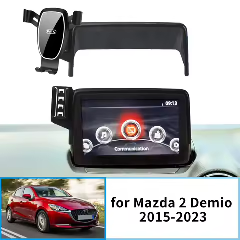 for Mazda 2 2015~2023 Mazda2 Demio Hatchback GPS Bracket Navigation Stand Auto Accessories