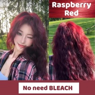 CHIC LOCKE Organic Hair dye, Raspberry Red Hairdye hair dye cream, easy to dye your hair, Without Am