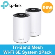 TP-Link Deco XE75 2Pack Latest Version Tri-Band Mesh Wi-Fi 6E System Wifi Network Korea