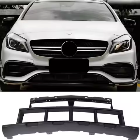 Front, Center Bumper Grille A1768852600 For Mercedes Benz W176 CLA250 2017-2019 CLA45 AMG