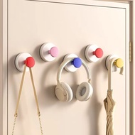 Twist-Type Wall-Friendly Suction Cup Hook | Heavy-Duty Suction Hook | Punch-Free Dopamine Suction Ho