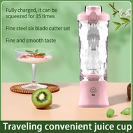 600ML Portable Blender Electric Juicers Fruit Mixers 4000MAh USB Rechargeable Smoothie Mini Blender Personal Juicer