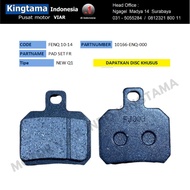 PAD SET / KAMPAS REM SEPEDA MOTOR LISTRIK VIAR NEW Q1