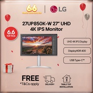 [Pre-Order] LG 27UP850K-W 27" UHD 4K IPS Display Monitor | HDR10 | USB Type-C Port™
