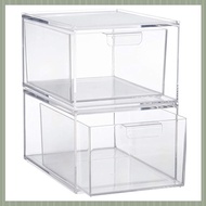 ( S U Z B )Plastic Organizer Drawers 4.5-Inches Tall Organize Cosmetics and Beauty Supplies