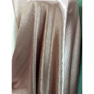 Orange silk fabric Shimmer Satin/ Satin crinkled fabric/ liquit satin fabric/