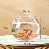 AP AIMAYAPET Fish Bowl Plastic Hight-Transparent Aquarium Small Fish Tank Unbreakable Decorative Gol