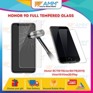 TEMPERED 9D FULL GLASS HONOR 8C/10/10Lite/8X/Y9(2019)/View10/View20/Play