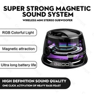 G200 Mini Portable Wireless Bluetooth Speaker with Microphone Waterproof Magnetic Wireless Speaker F