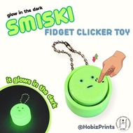 SMISKI FIDGET TOY CLICKER GLOW IN THE DARK FIDGET CLICKER