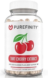 ▶$1 Shop Coupon◀  PUREFINITY Tart Cherry Capsules – Uric Acid Flush &amp; Cleanse plement with Advanced