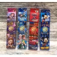 🔥Ready Stock🔥🥰whe81🥰Cute Cartoon pencil Crayon Classic Kids Art Tool Kids Coloring Tool Colorful Fun