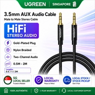 UGREEN 3.5mm Aux Headphone Cable Car Aux 3.5mm Audio Cable Male to Male Audio Cable Headphone Speake