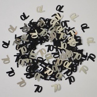 90g 70th Happy Birthday Colorful Plastic Sequins Age Number Sequins Birthday Party Decoration Deskto