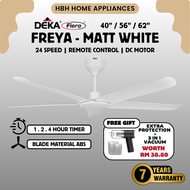 【EXTRA 6 MONTHS WARRANTY】Deka Ceiling Fan FIERO FREYA 36 FREYA 42 FREYA 48 FREYA 56 LED Remote Contr