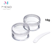 MEKO Sub-Packing Medium Round Bottle (10g-2 In Group) D-012-1/Sub-Packing Cream Can Face Ointment Tr