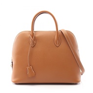 【二手】愛馬仕 HERMES 手提包 Bolide 1923 30 金色皮革 Bolide 1923 30 金色 女士二手 A