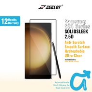 ZEELOT Samsung Galaxy S24 / S24 Plus / S24 Ultra Screen Protector SOLIDsleek 2.5D 9H Phone Tempered Glass