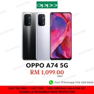 OPPO A74 5G (8GB RAM | 128GB ROM) with 1 Year OPPO Malaysia Warranty