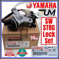 5XK-XH250-10 100% ORIGINAL YAMAHA HLY Y125ZR Y125Z MAIN SWITCH KEY SET LOCK KUNCI SUIS COMPLETE SW S