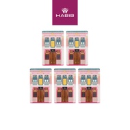 HABIB 2.5g Bundle (0.5g x 5pcs) 999.9 Gold Bar (Peranakan)