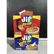 Jif To Go Creamy Peanut Butter, 8- 1.5 Ounce Cups, Snack Size Packs